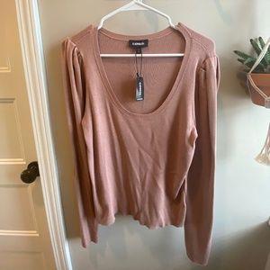 NWT Express sweater top - size M